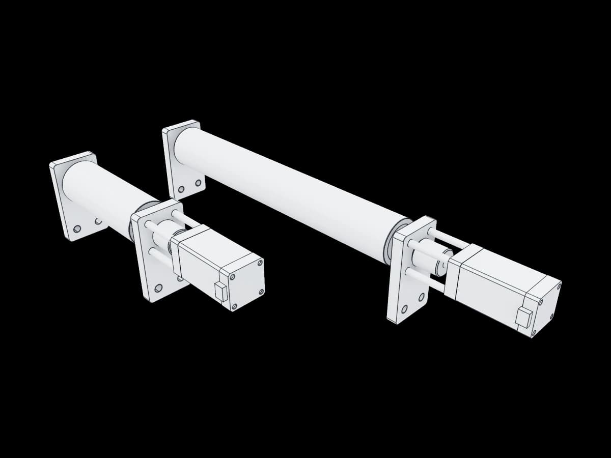 Motorized Rubber Rollers