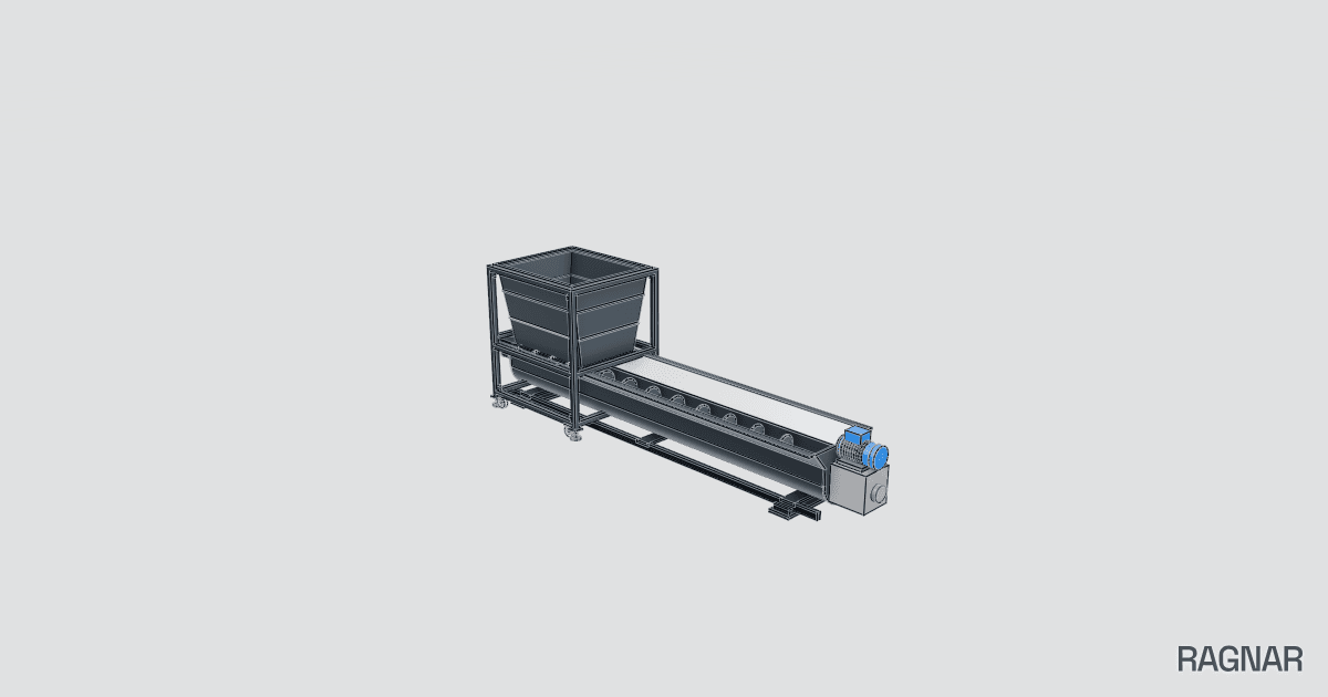 Sludge Screw Hopper