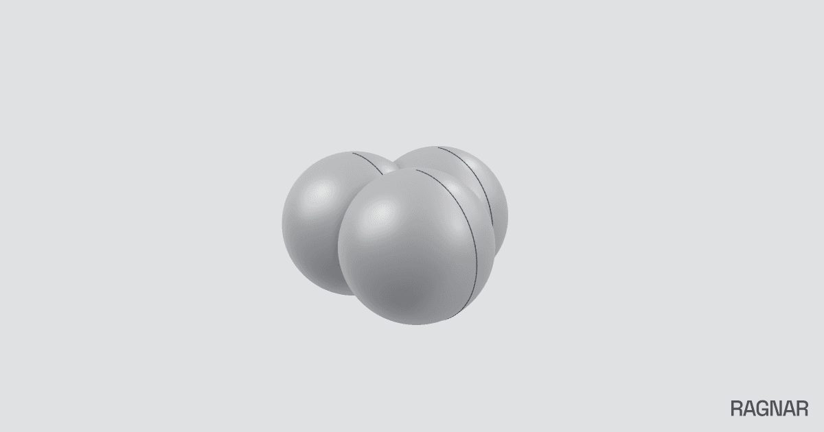 Intersecting spheres
