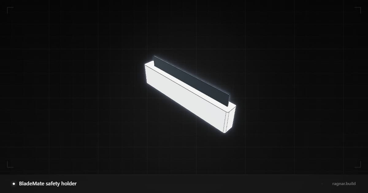 BladeMate safety holder