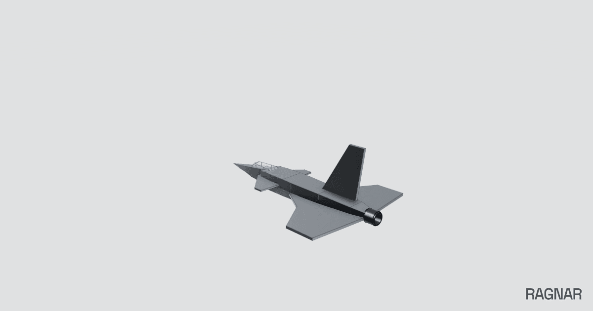 Swedish Viggen Jet
