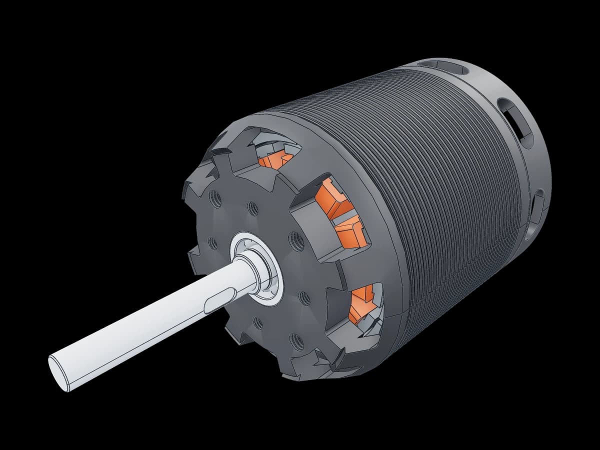 Pluto Outrunner BLDC Motor