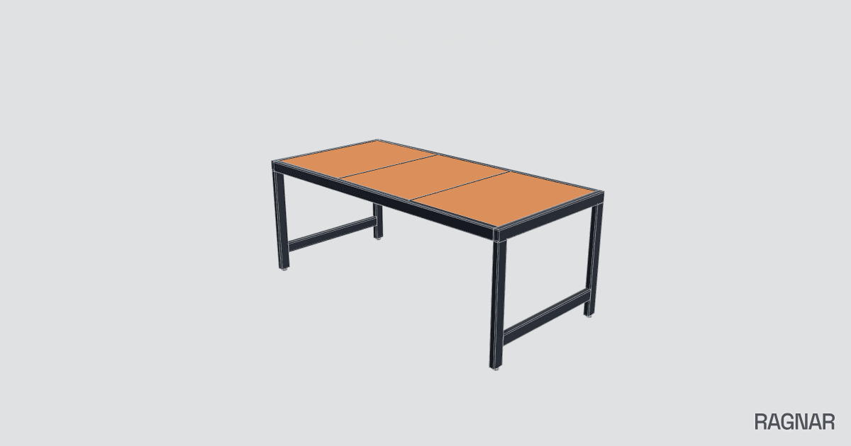 Custom Tiled Table