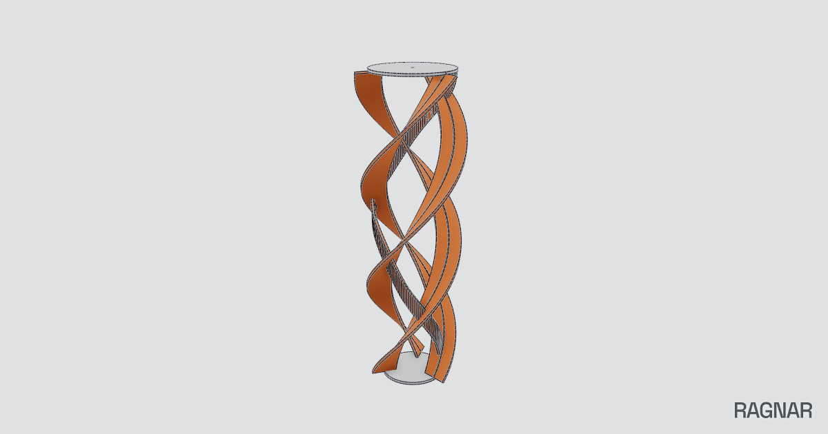 Helix Braid Acoustic Pendant
