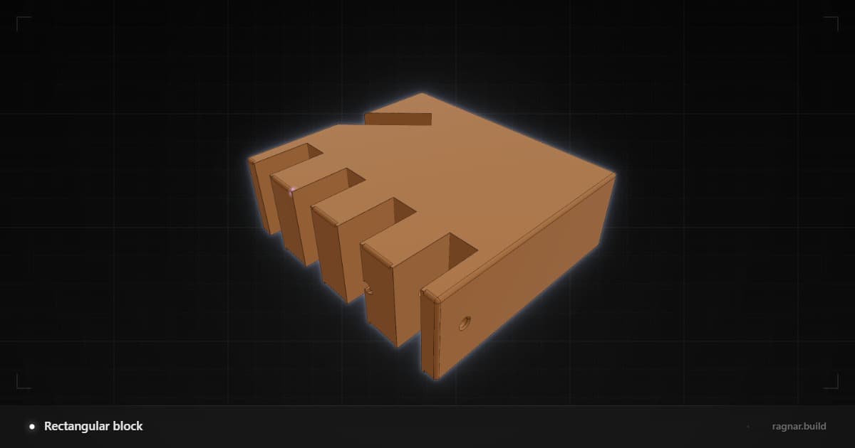 Rectangular block