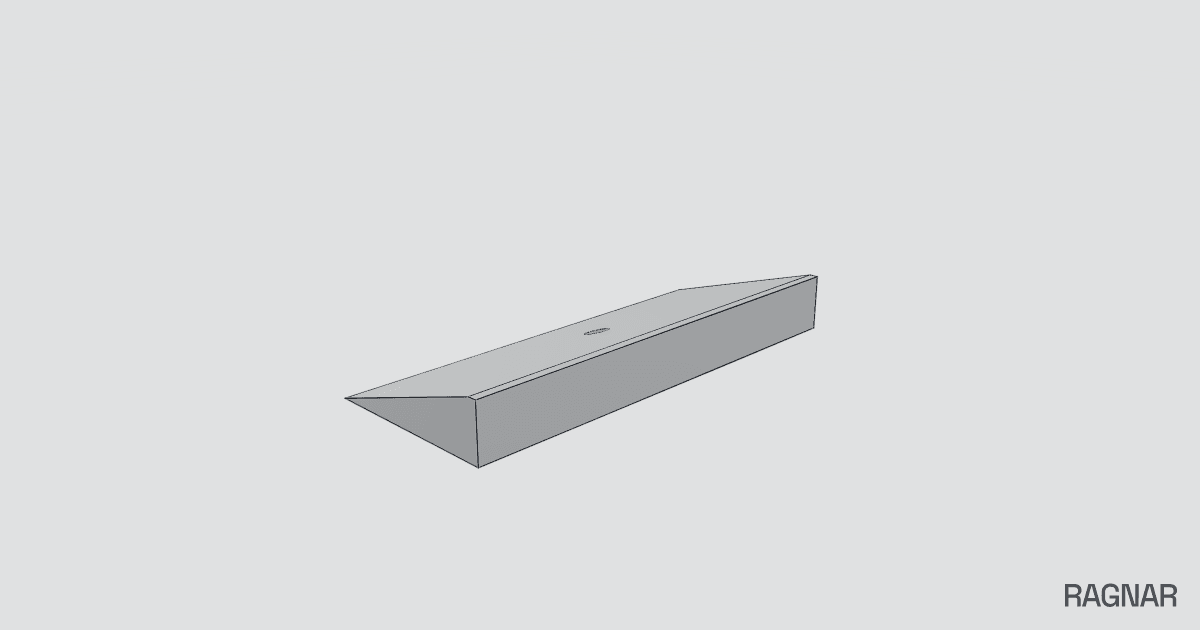 Rectangular wedge