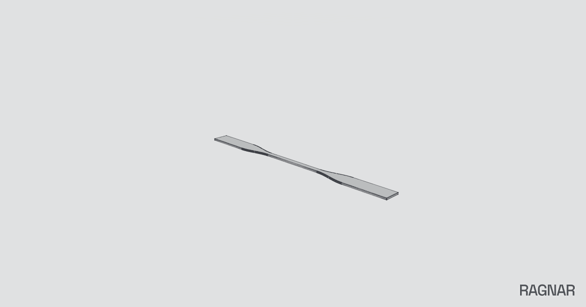 Tensile test coupon