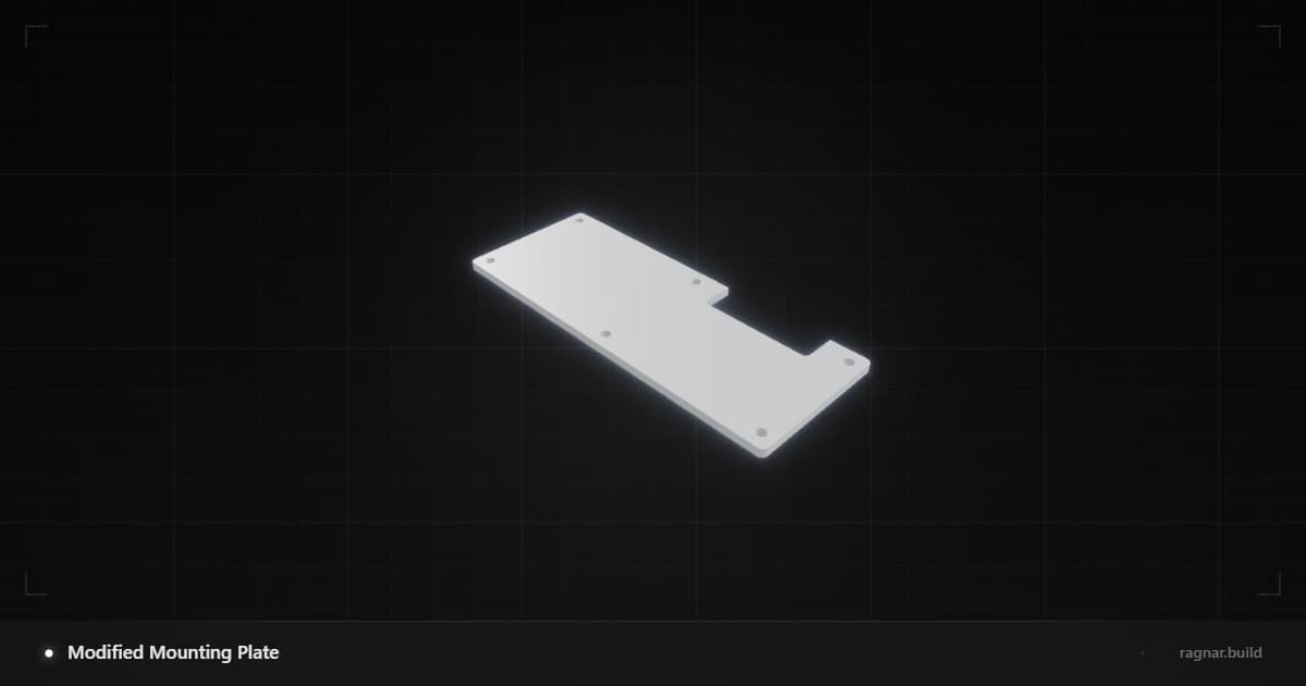Modified Mounting Plate