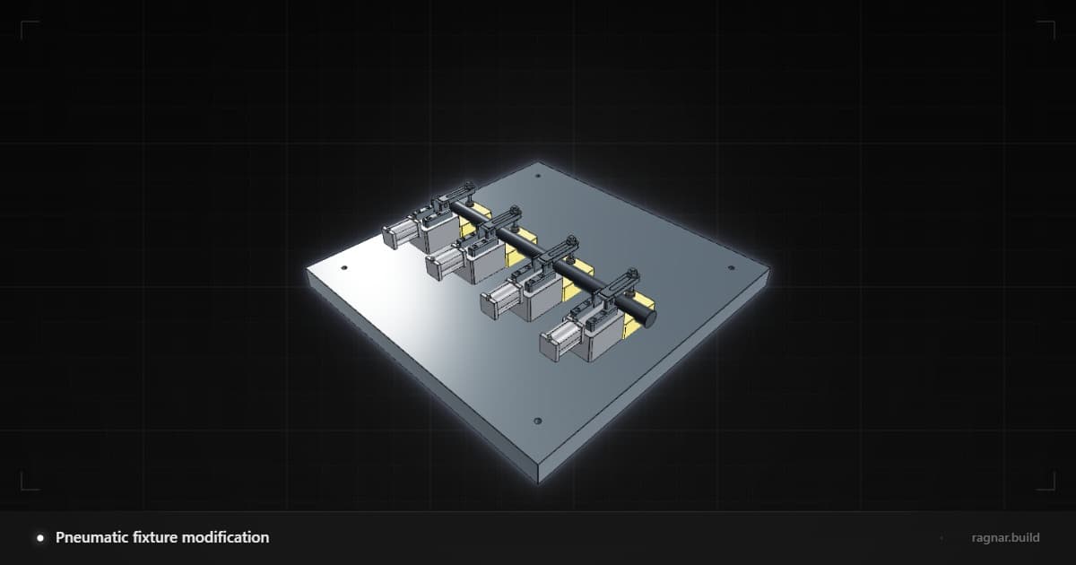Pneumatic Workholding Fixture
