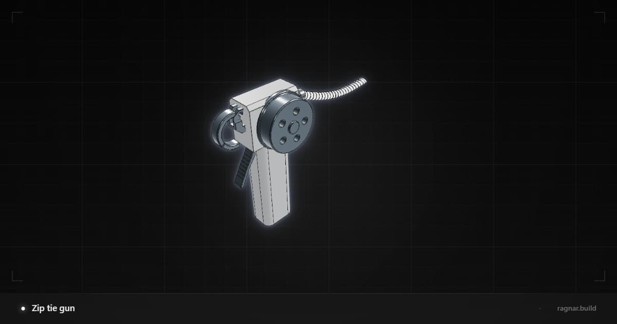 Zip tie gun