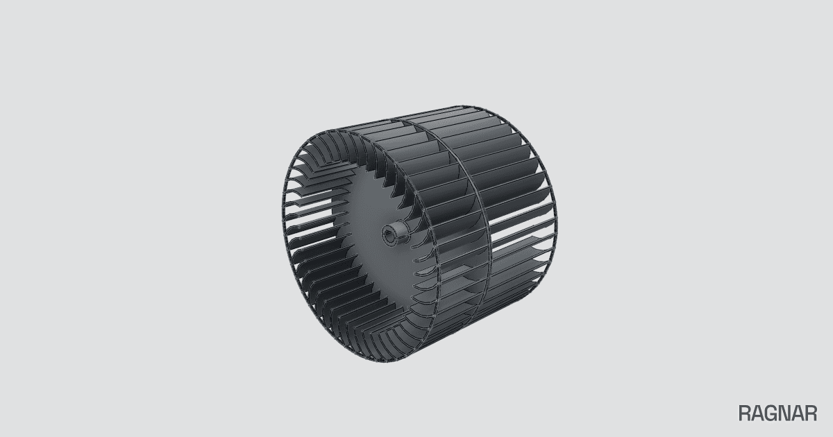 Furnace Blower Wheel