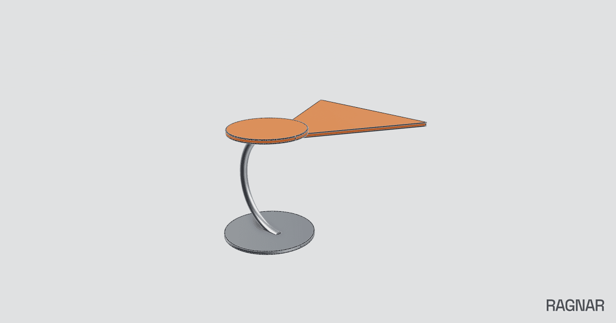 Asymmetric Dining Table