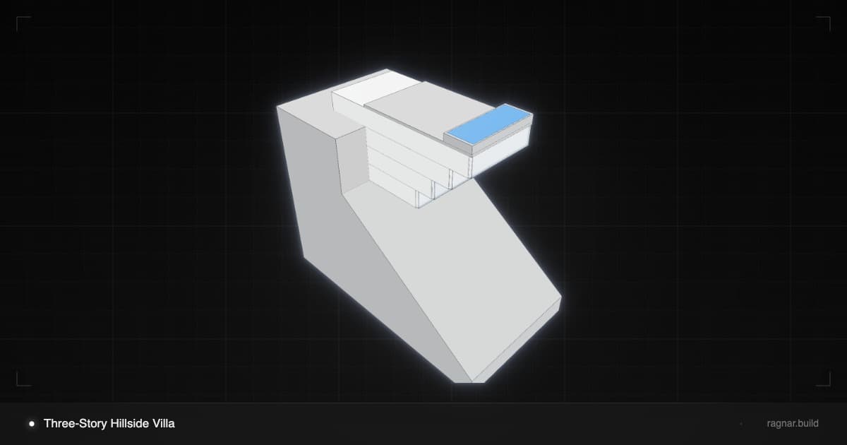 Modern Multi-Level Villa