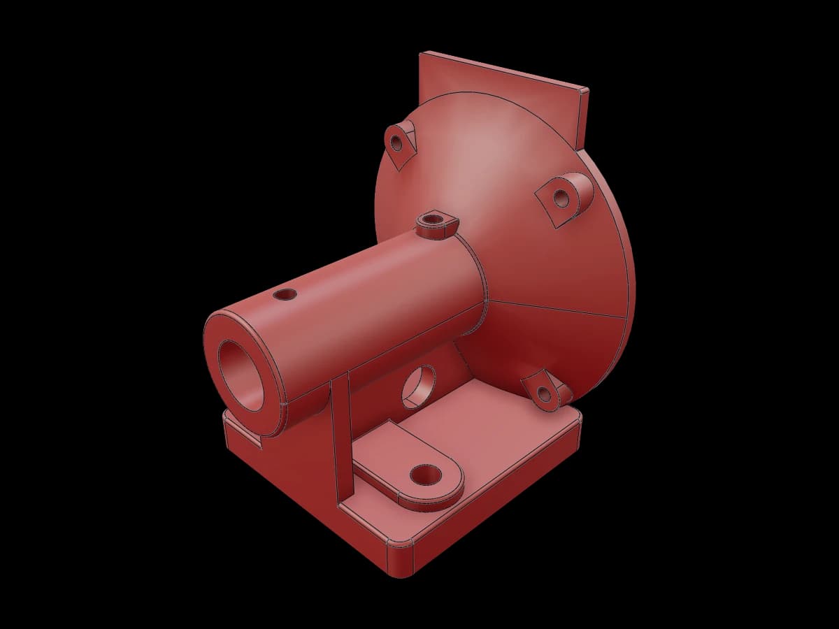 Flanged Bearing Housing