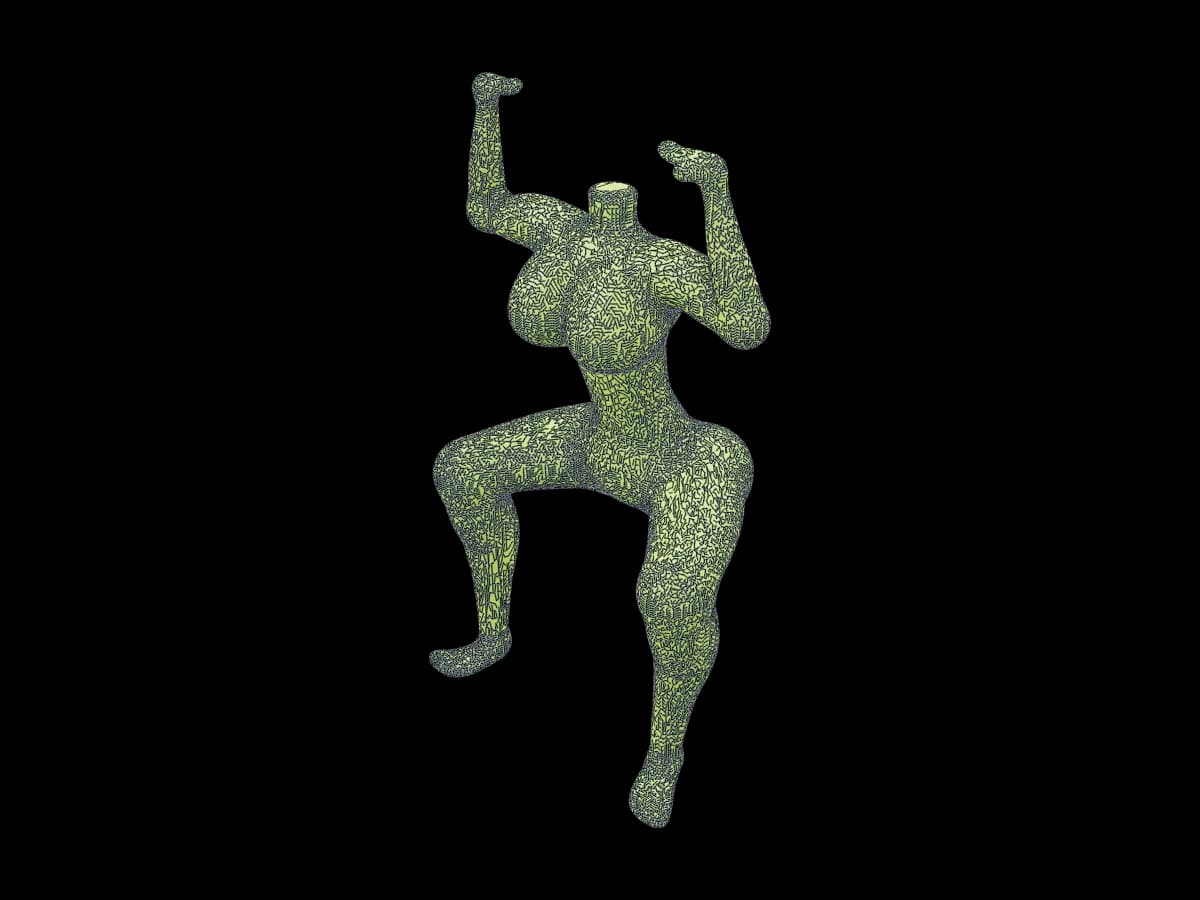 Headless Humanoid Figure