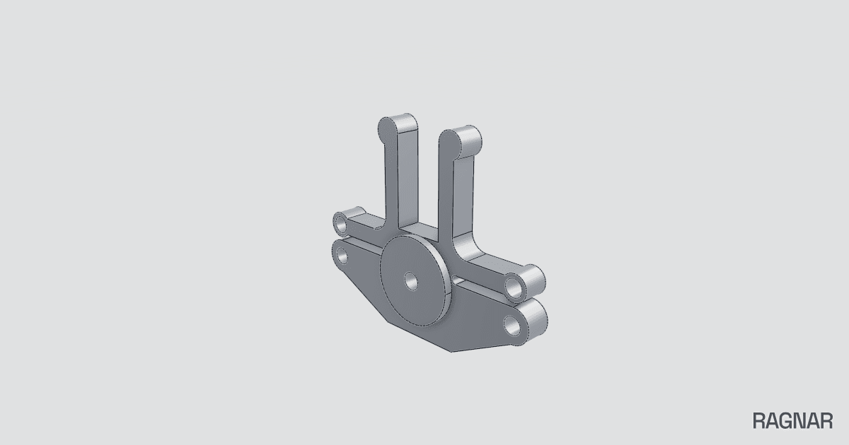 Mechanical Forked Linkage