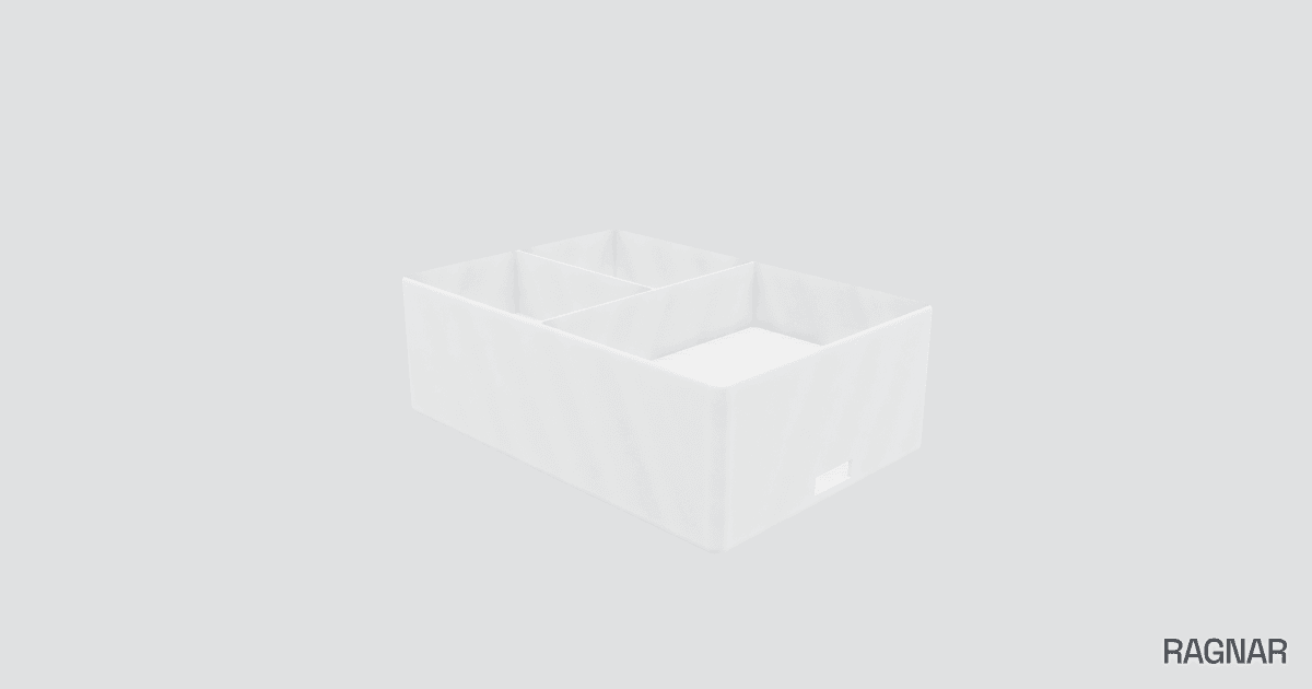 Two-part IP54 enclosure