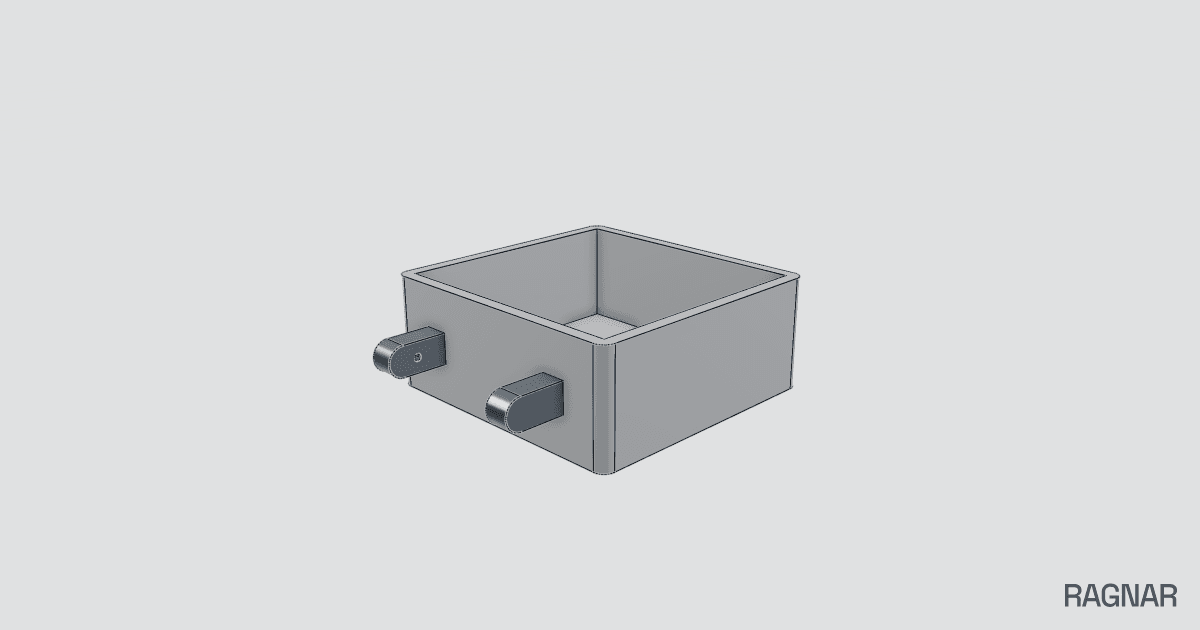 Small hollow box