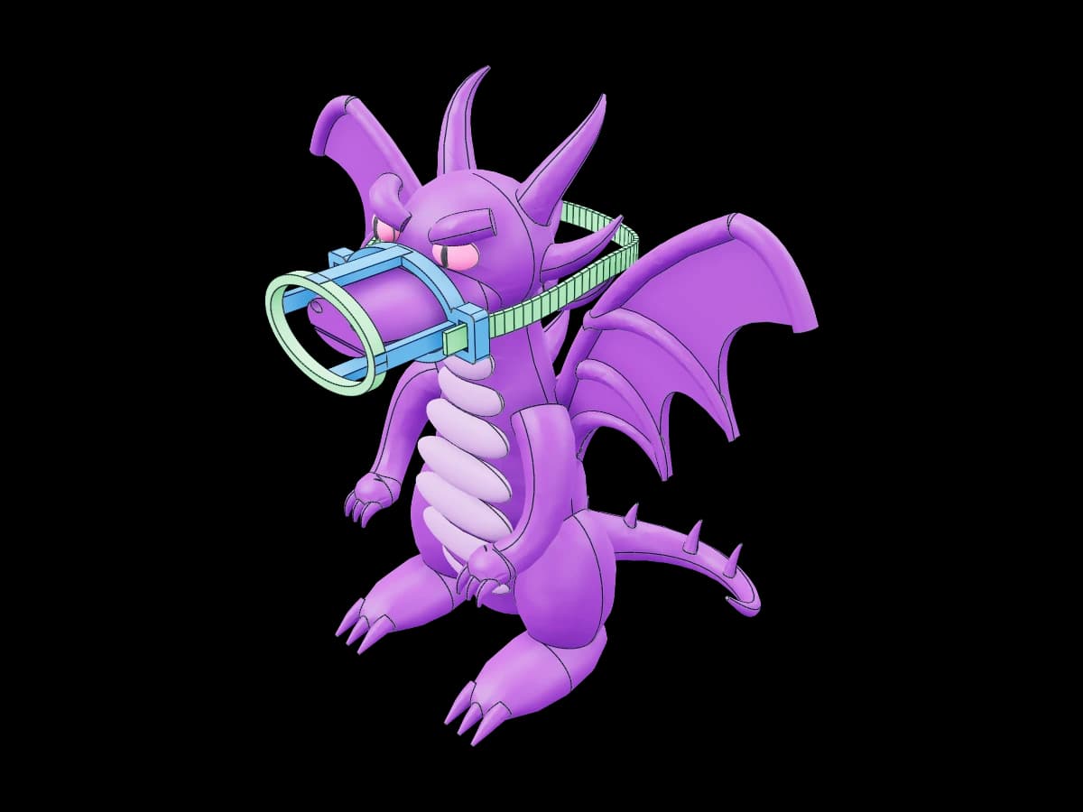 Purple Dragon Muzzle