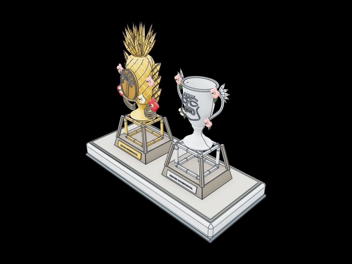 Tropical trophy