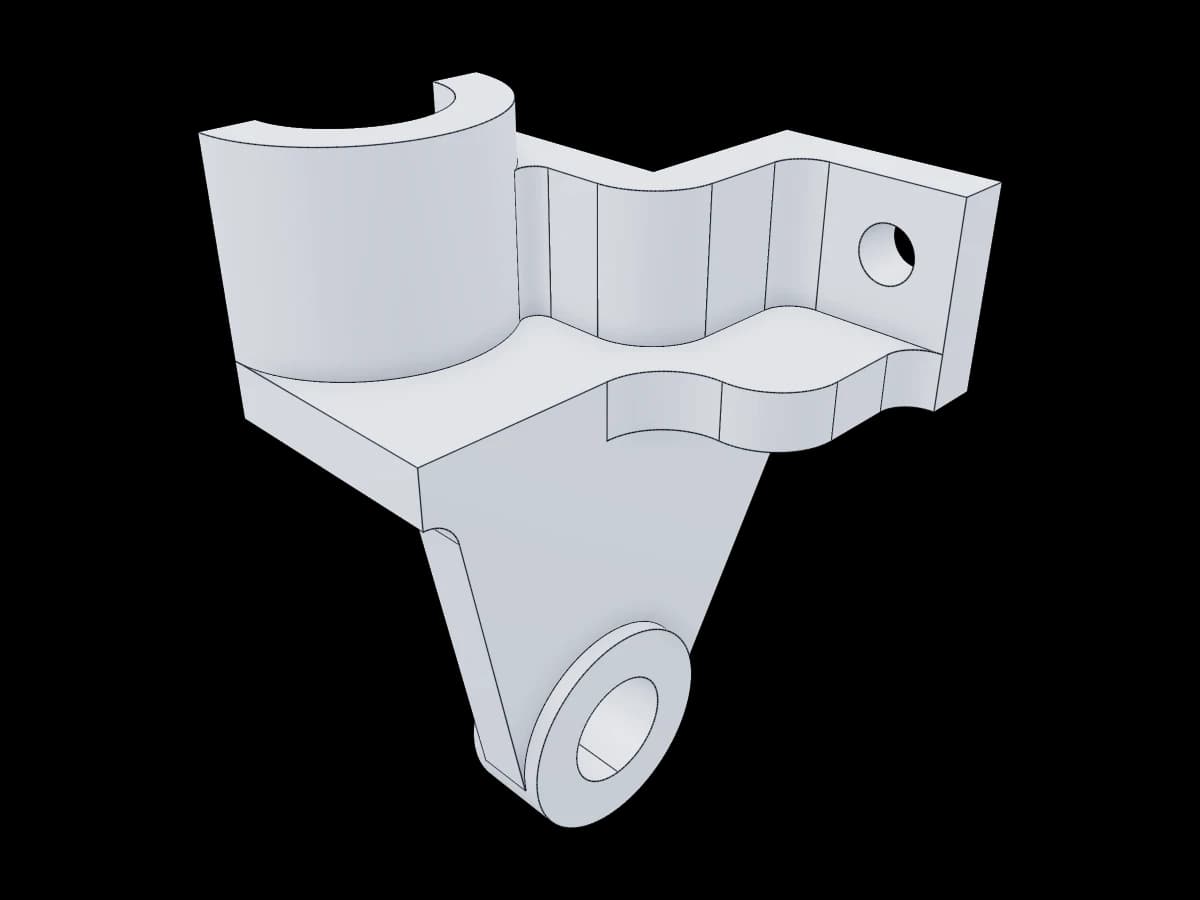 Sectioned Industrial Bracket