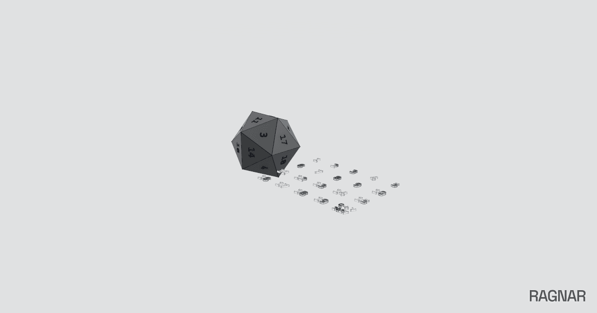 Custom D20 Dice