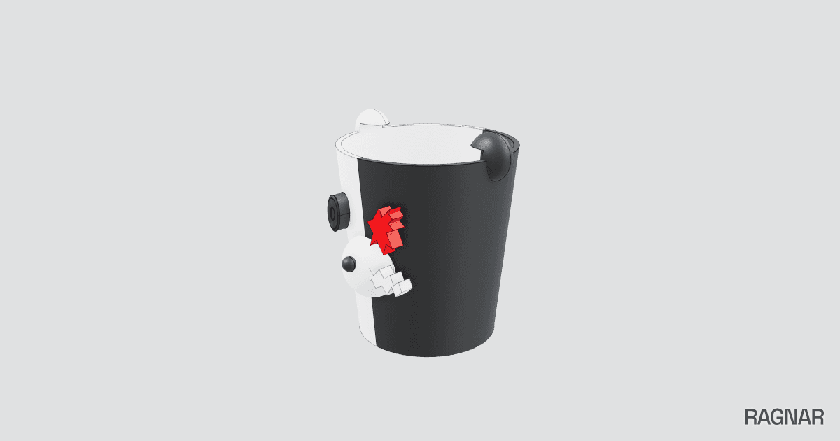 Monokuma Popcorn Bucket