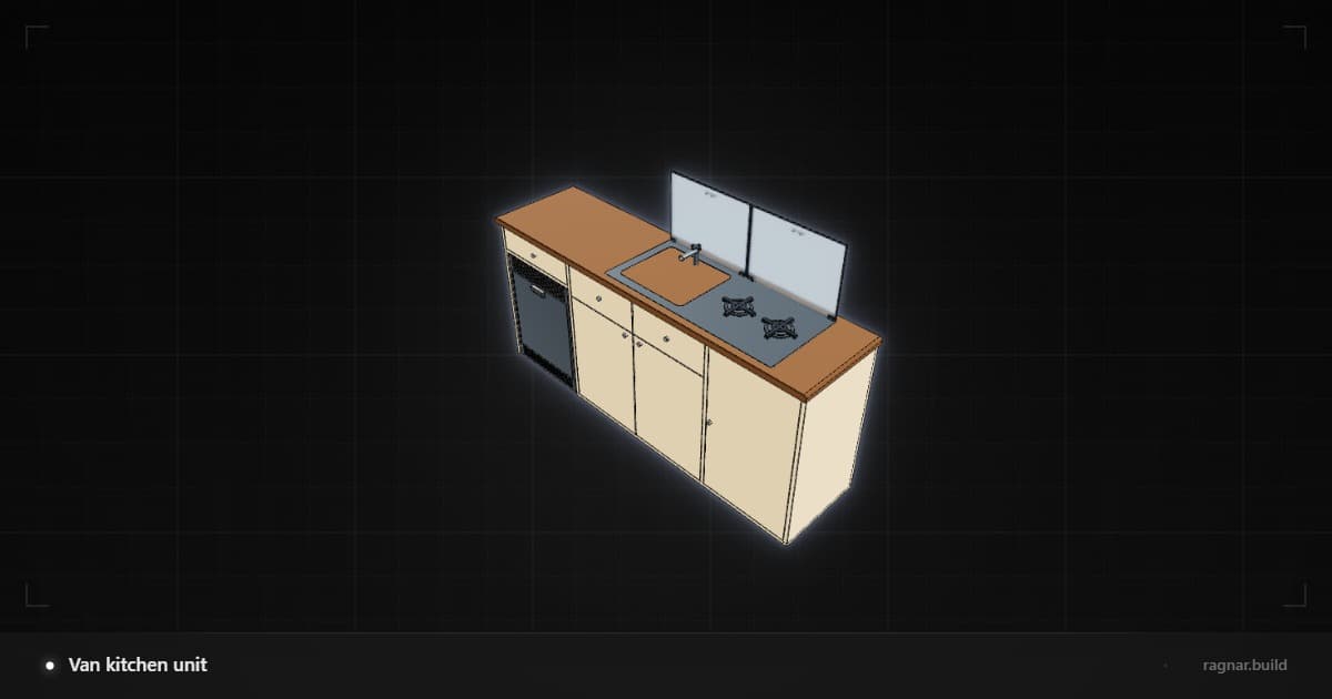 Van kitchen unit