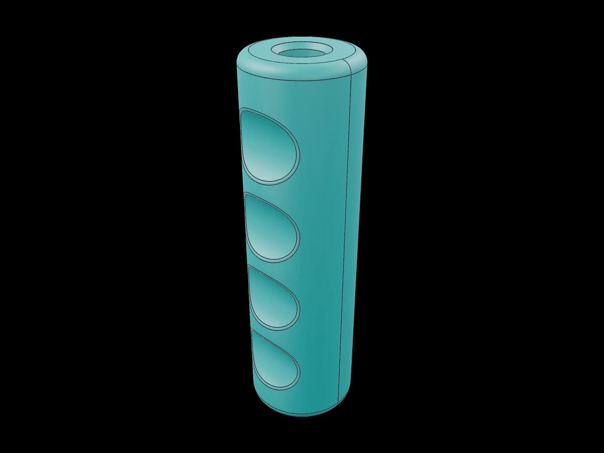 Ergonomic Peeler Handle