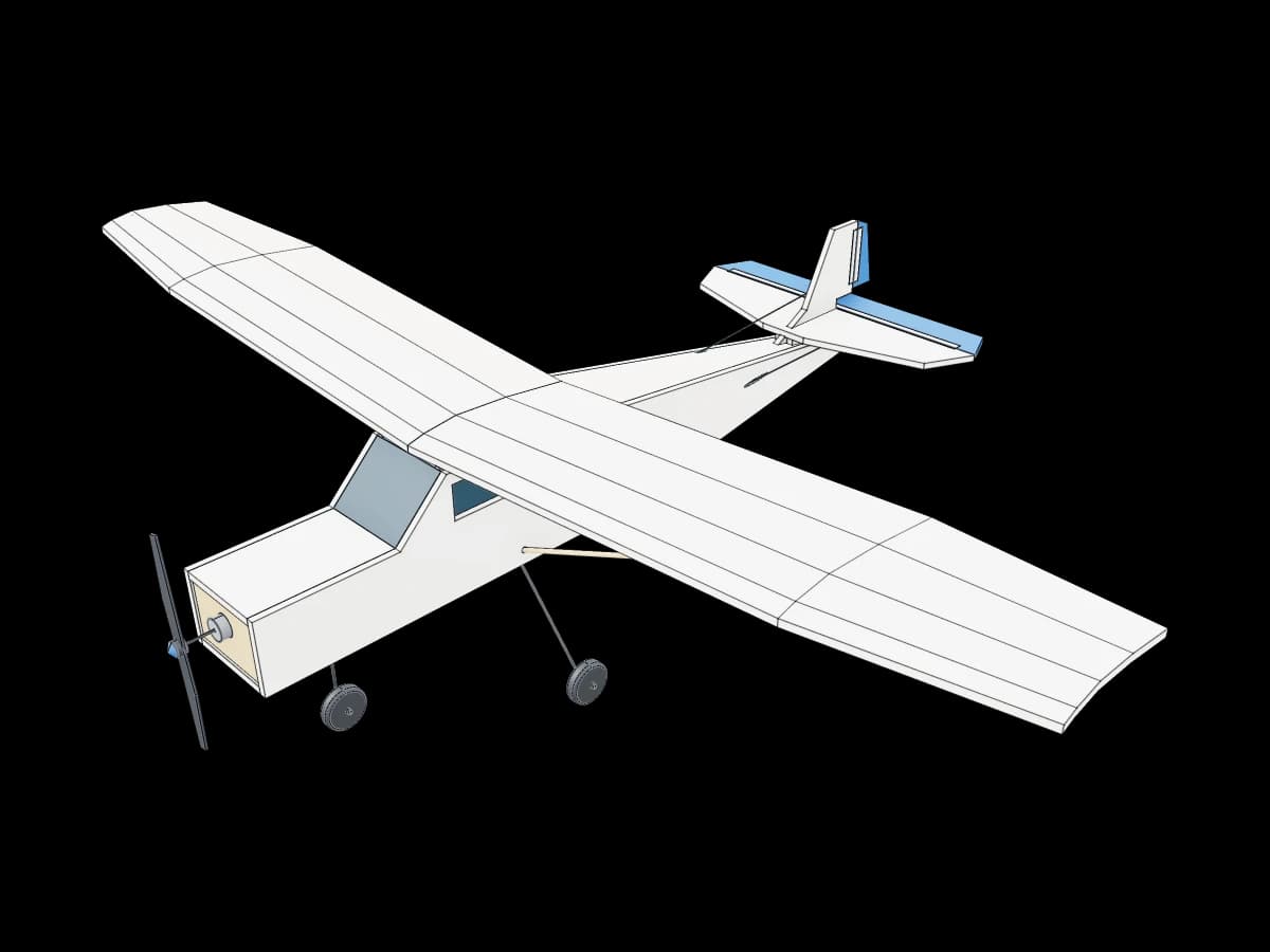 Cessna 172 Scale Model