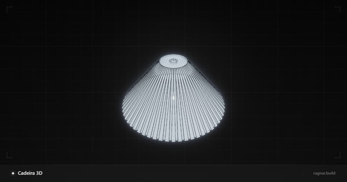 Cadeira 3D