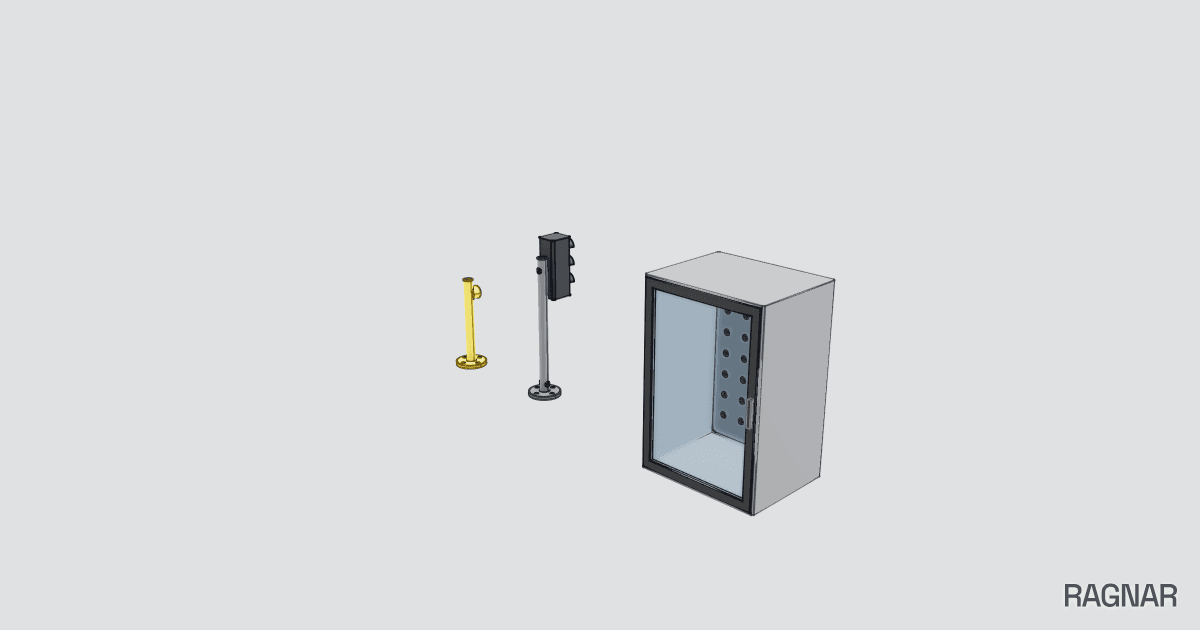 Intersection display base