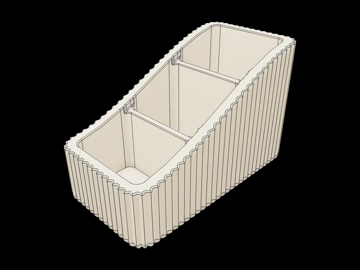 Japandi Remote Organizer