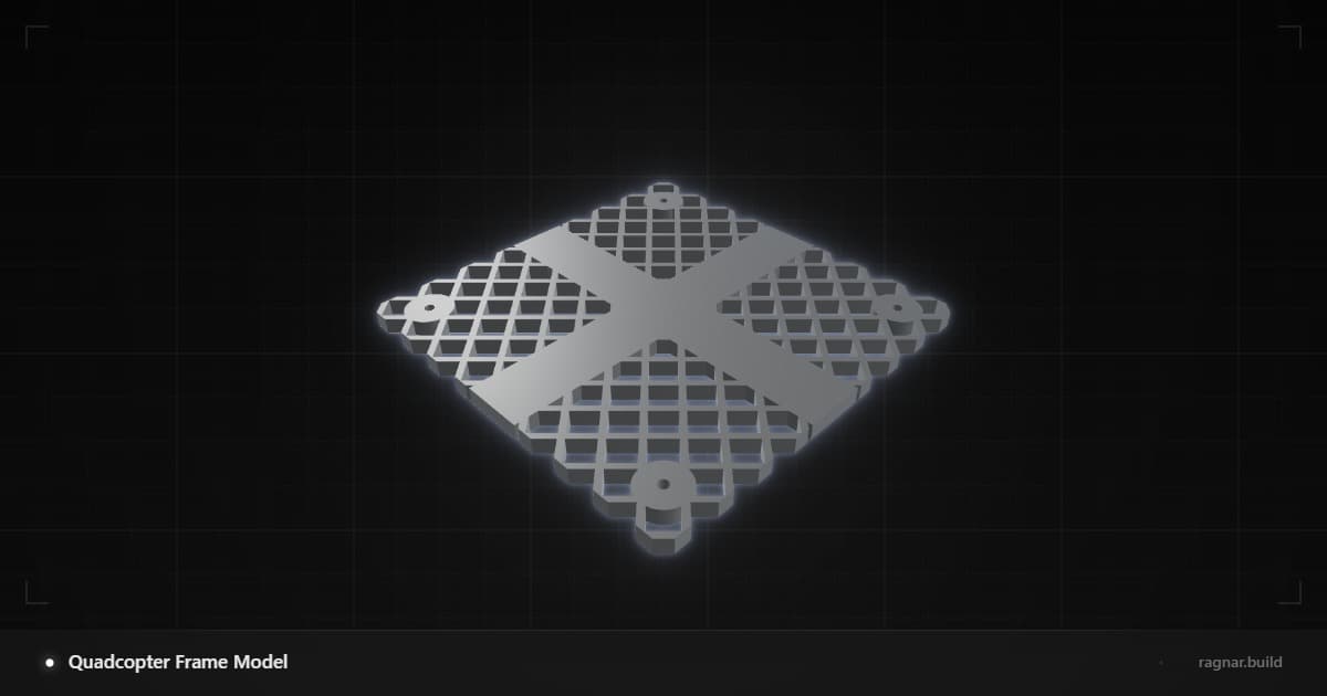 Quadcopter Frame Model