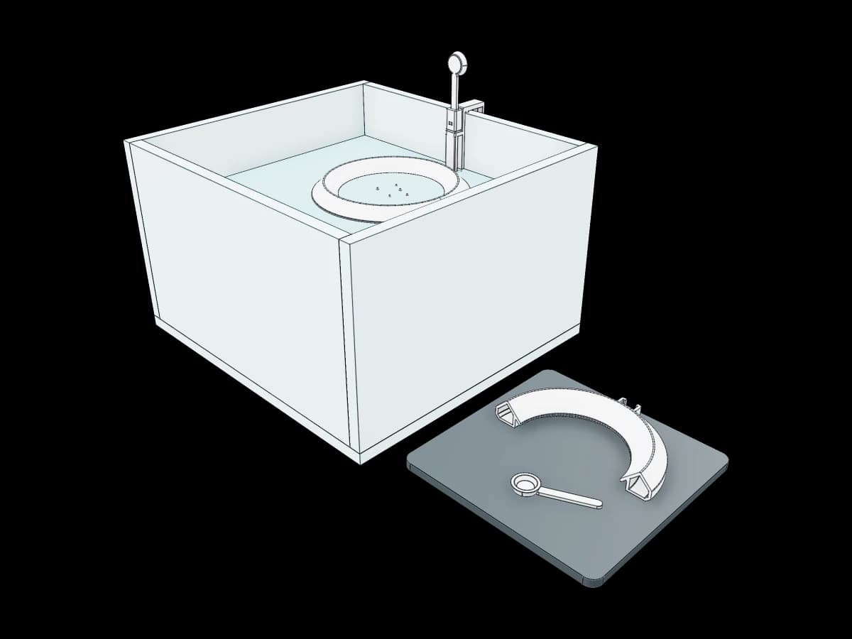 Premium Aquarium Feeding Ring