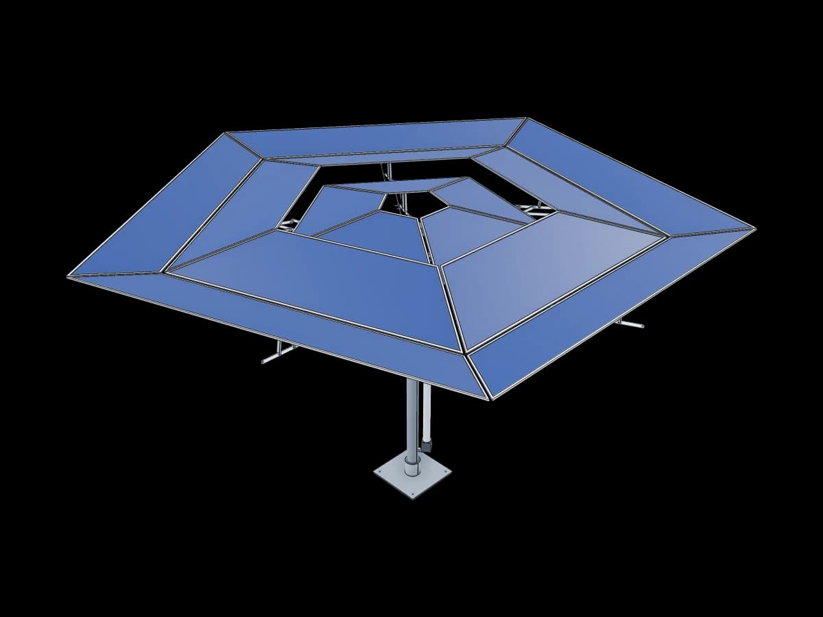 Retractable Solar Tree