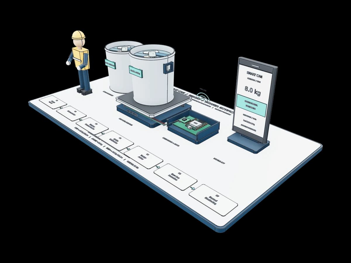 Smart Can Weight System