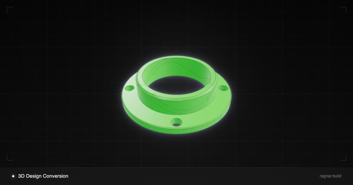 3D Design Conversion