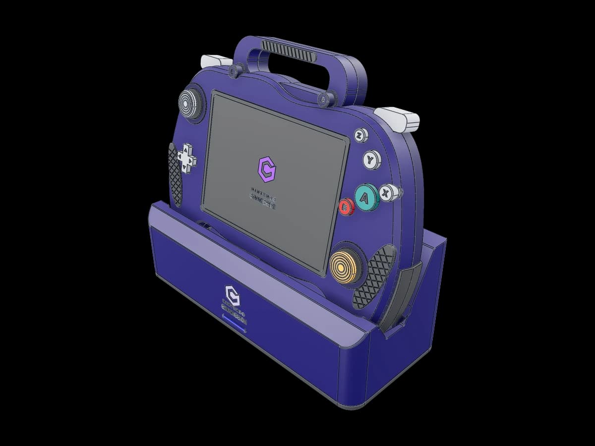 Handheld Game Console and Dock