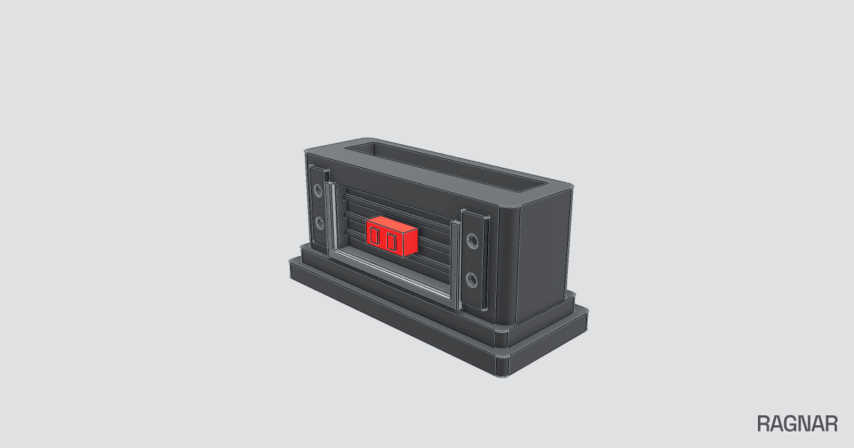 Bus Grill Cardholder