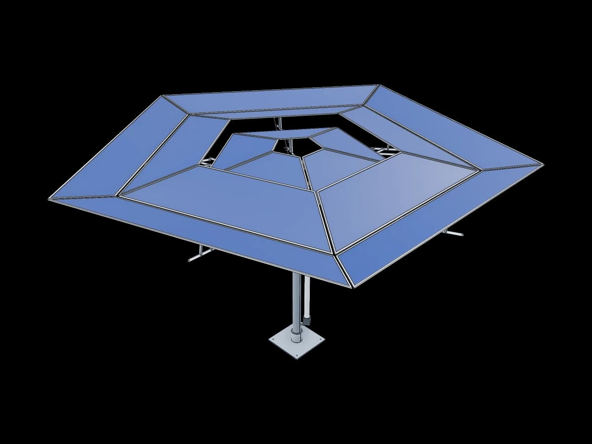 Retractable Solar Tree
