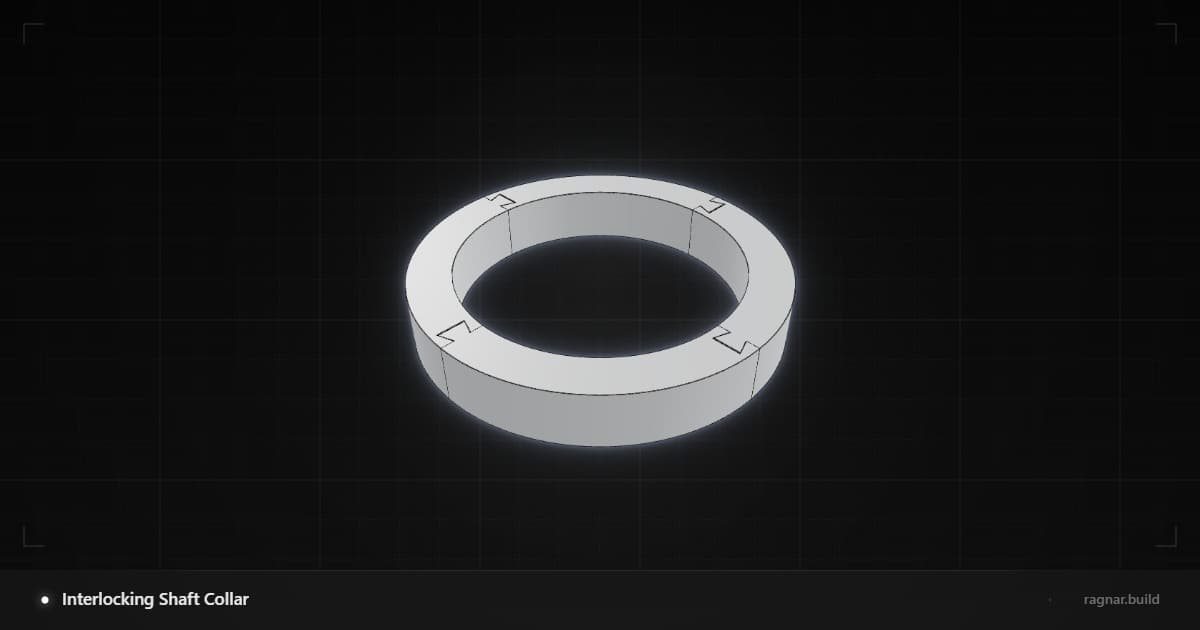 Interlocking Shaft Collar