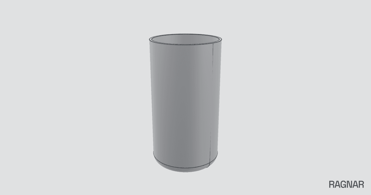 Hollow cylinder