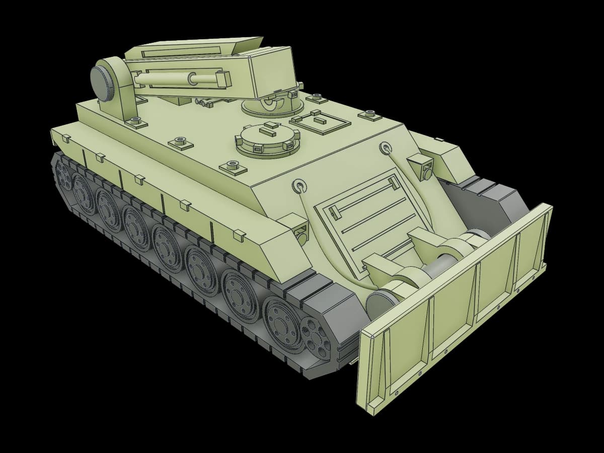 Military Recovery Vehicle