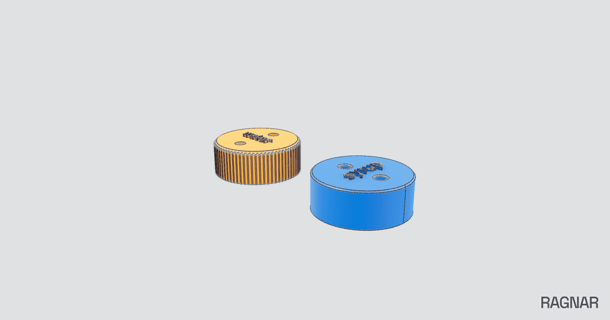 Labeled Bottle Caps