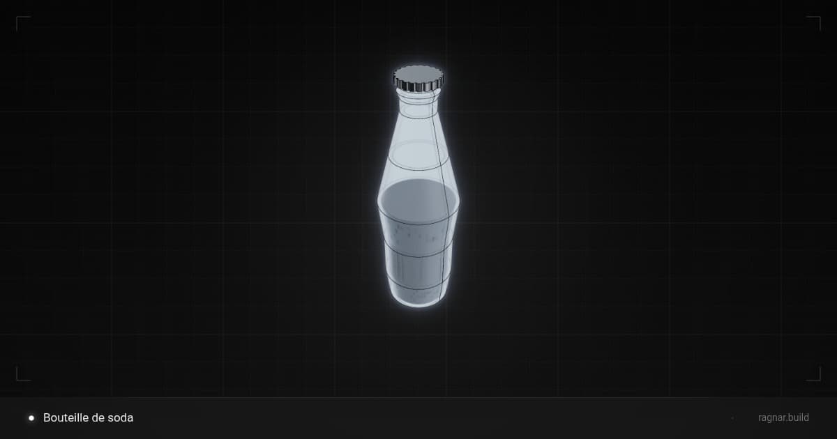 Bouteille de soda