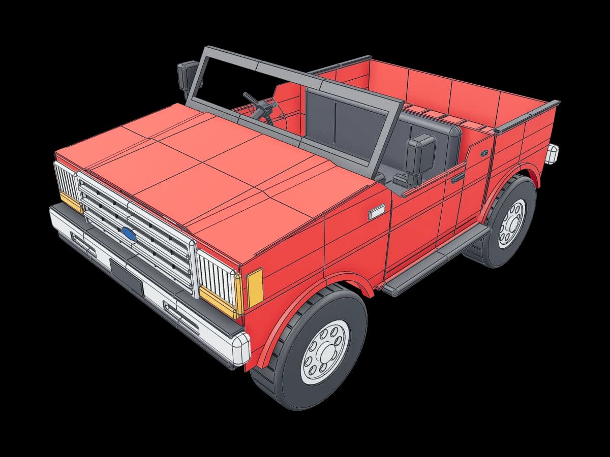 Truck Body Shell