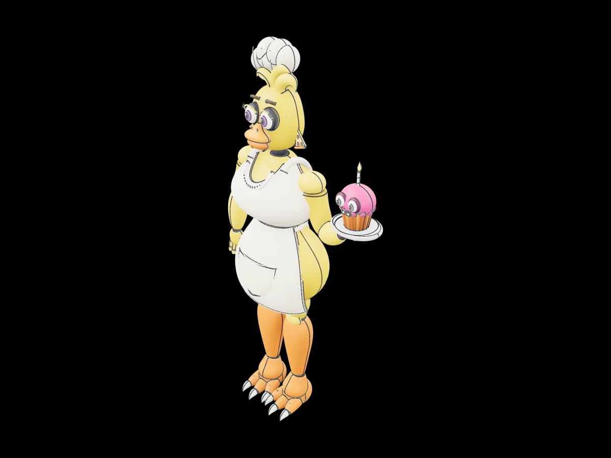 Chica Animatronic Character