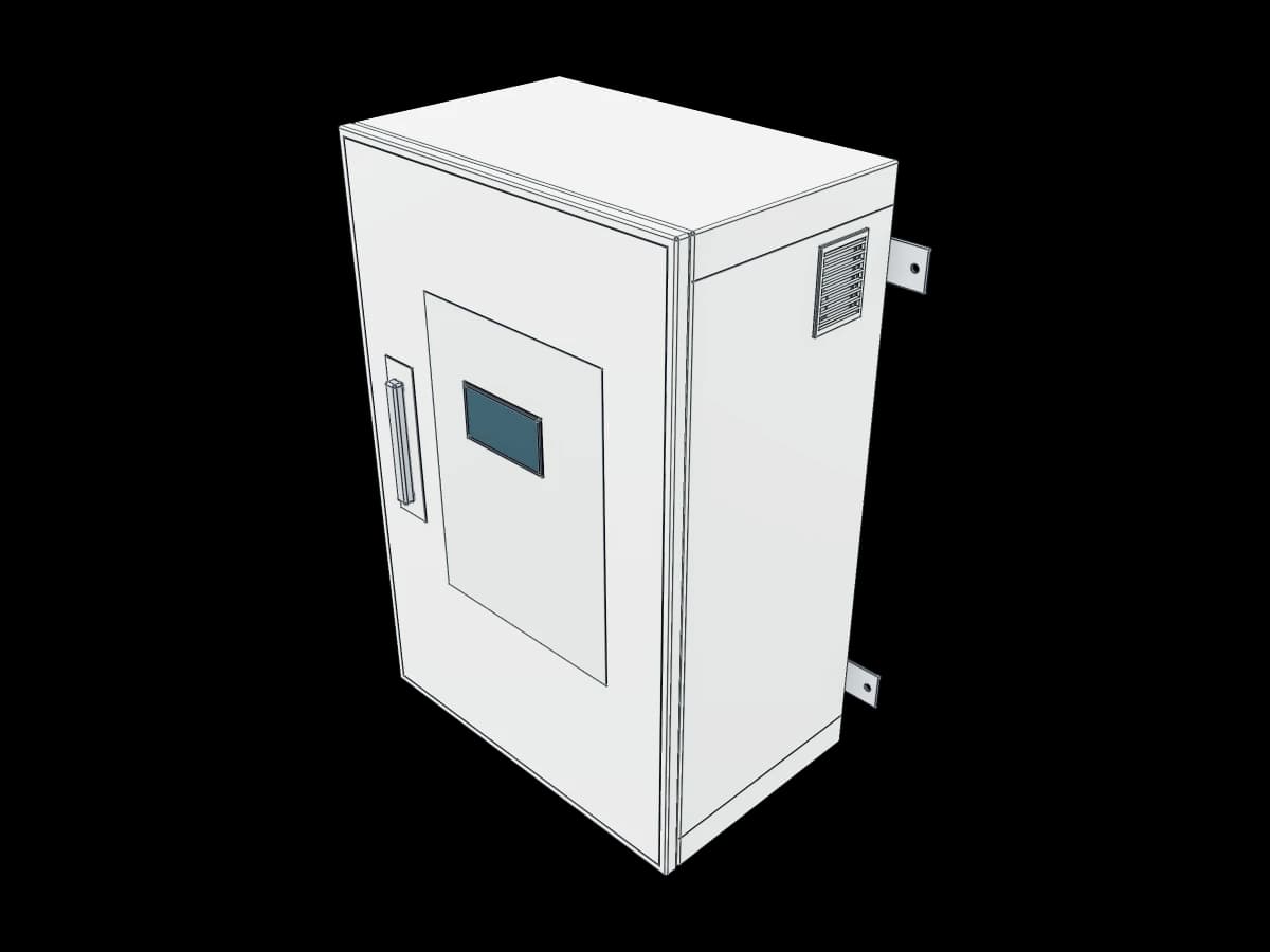 Industrial Compressor Enclosure