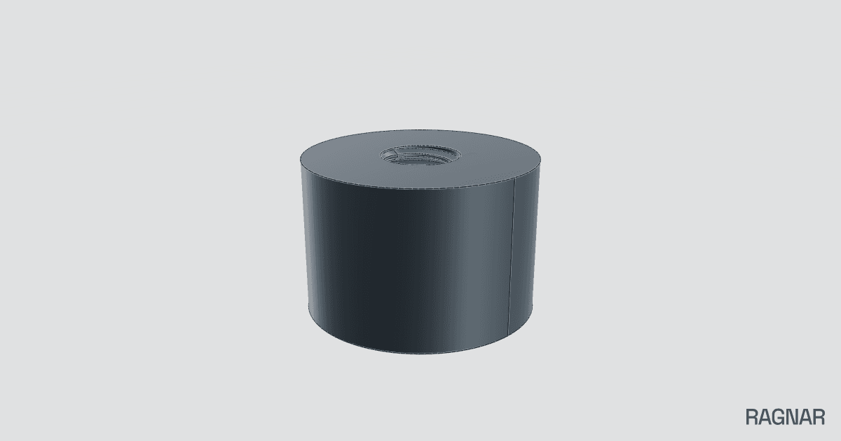 Cylindrical adapter block